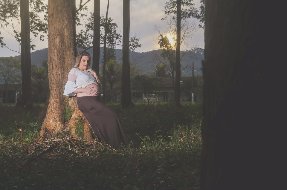 Fotografia de Gestante em Navegantes - Andrea