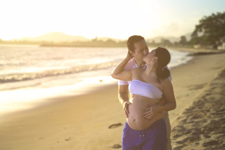 Fotografia de Gestante em Piçarras - Juliane