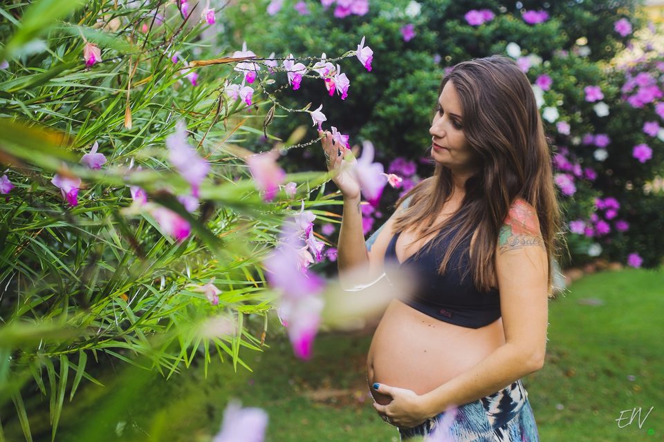 Fotografia de Gestante em Penha - Gizele