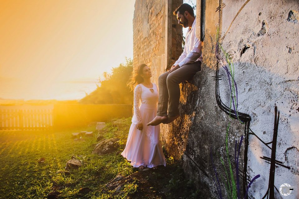 Fotografia de Pré Wedding Guilherme e Sara em Florianópolis