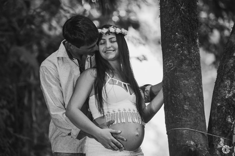 Fotografia de Gestante em Botuverá - Liara